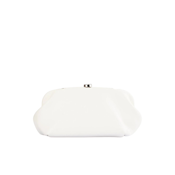 Josefina Framed Clutch - White