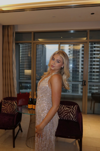 Stardust Cascade Gown