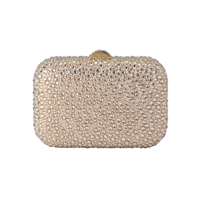 Casey encrusted clutch