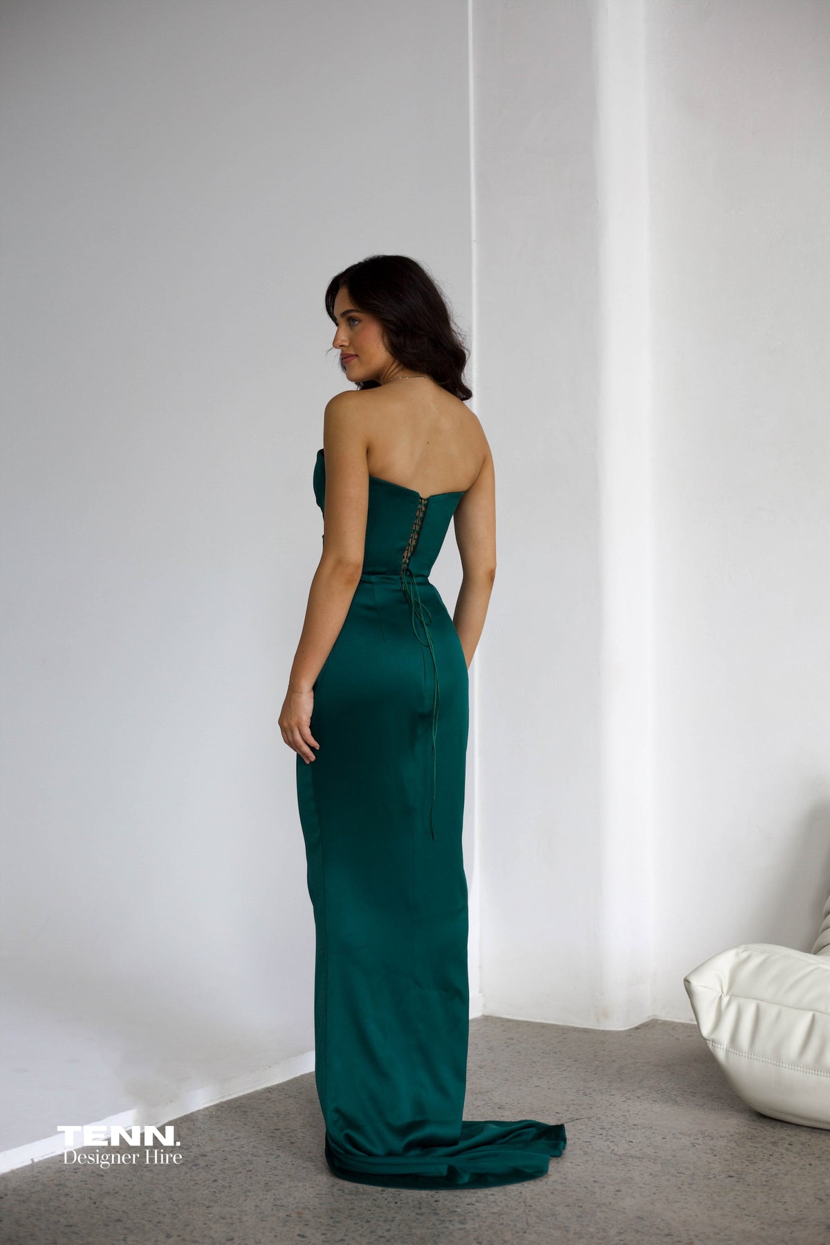 Lia Stublla green dress