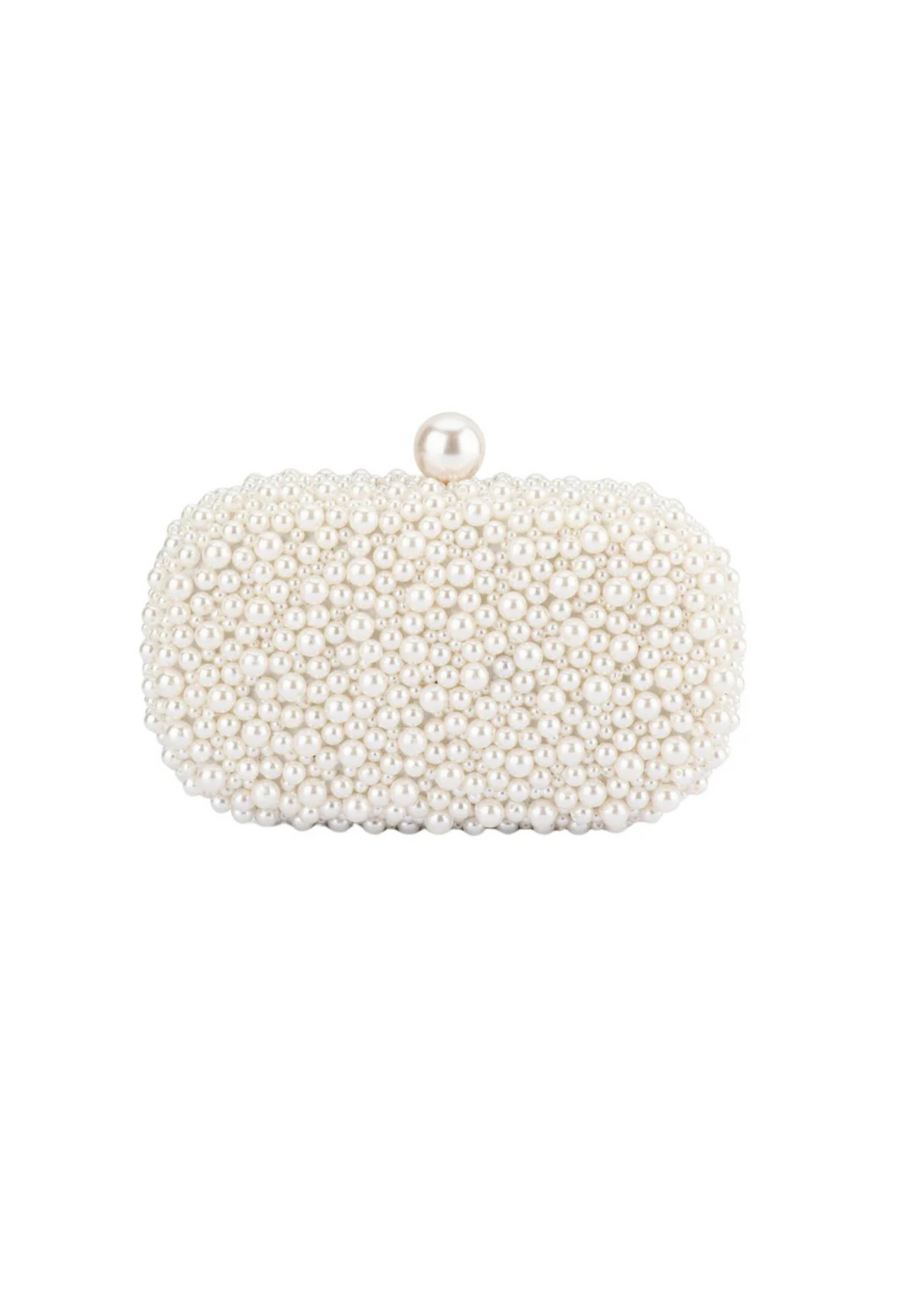 Valentina pearl clutch