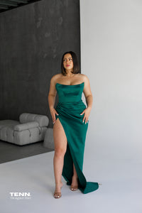 Green lia stublla dress