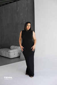 Black sophisticated formal dress