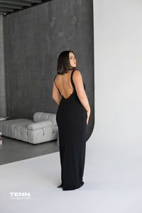 Black formal dress