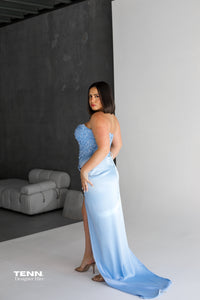 Lia Stublla baby blue dress