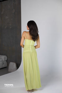 double time dress pistachio