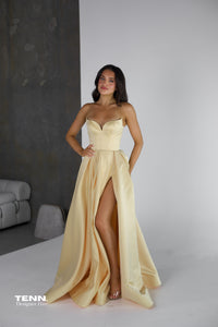 honey formal dress