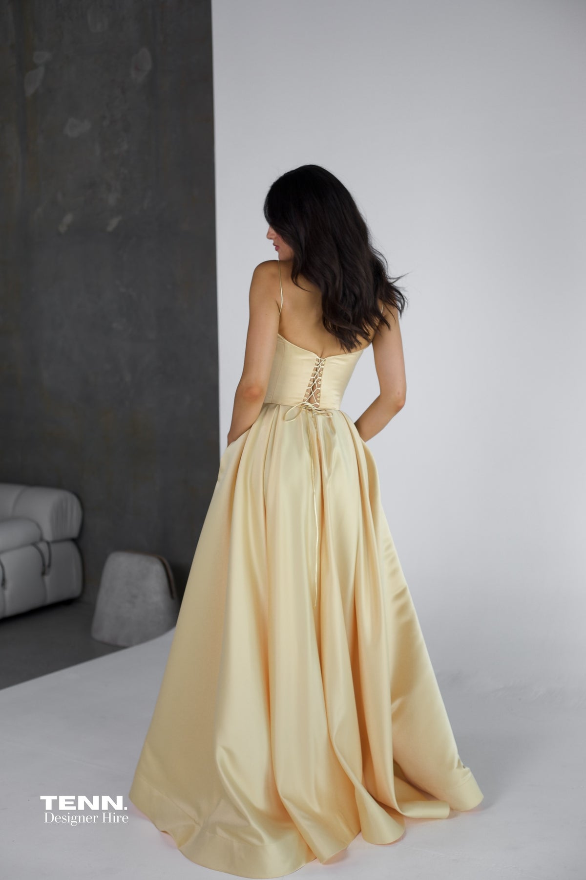 yellow lia stublla dress