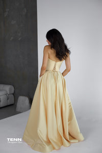 yellow lia stublla dress