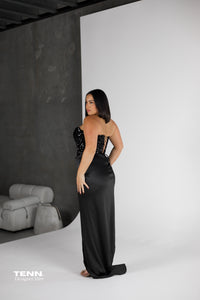 Black formal dress