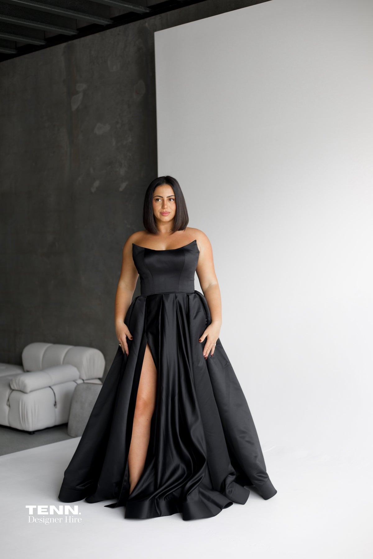 Lia Stublla black dress