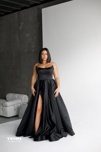 Lia Stublla black dress