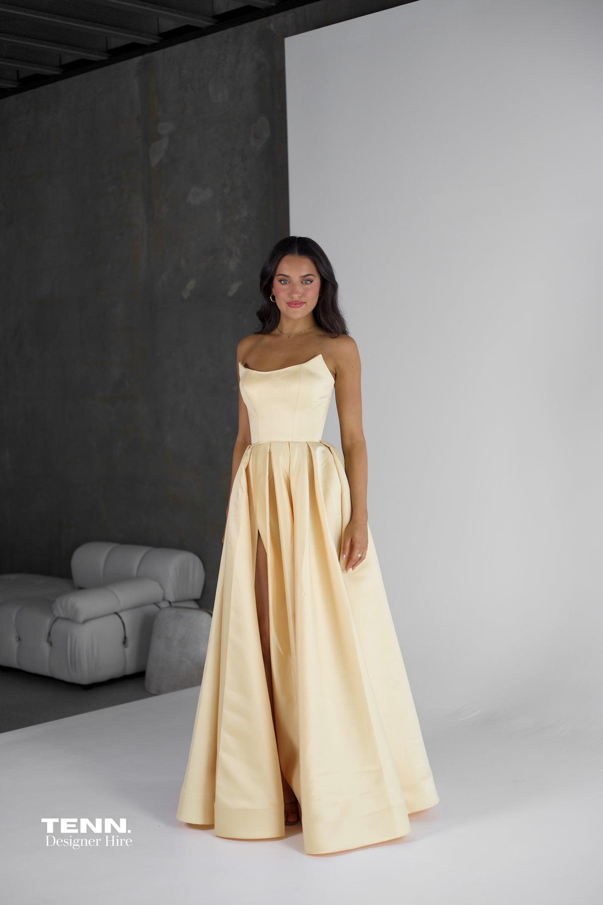 yellow Lia Stublla dress