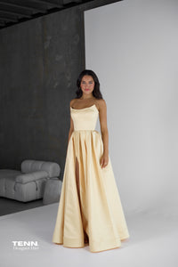 yellow Lia Stublla dress