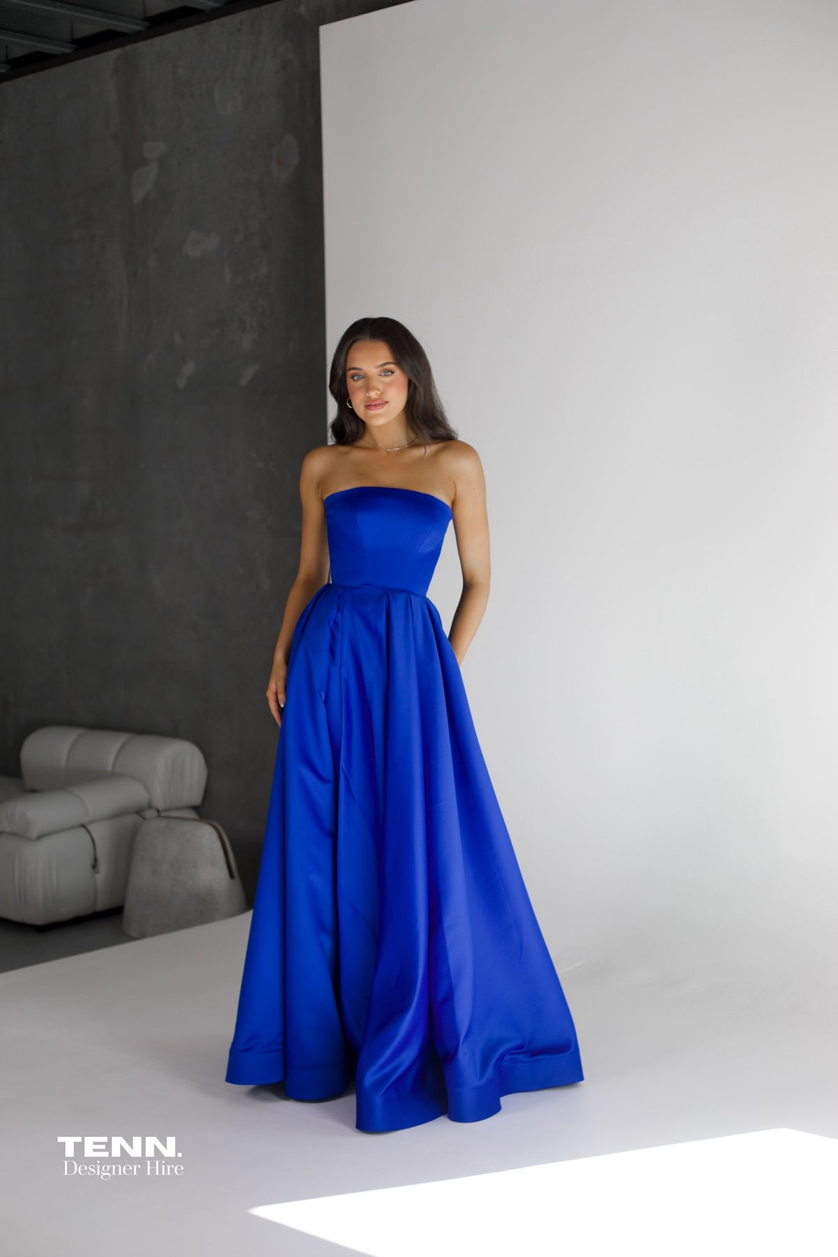 Lia Stublla rosa gown