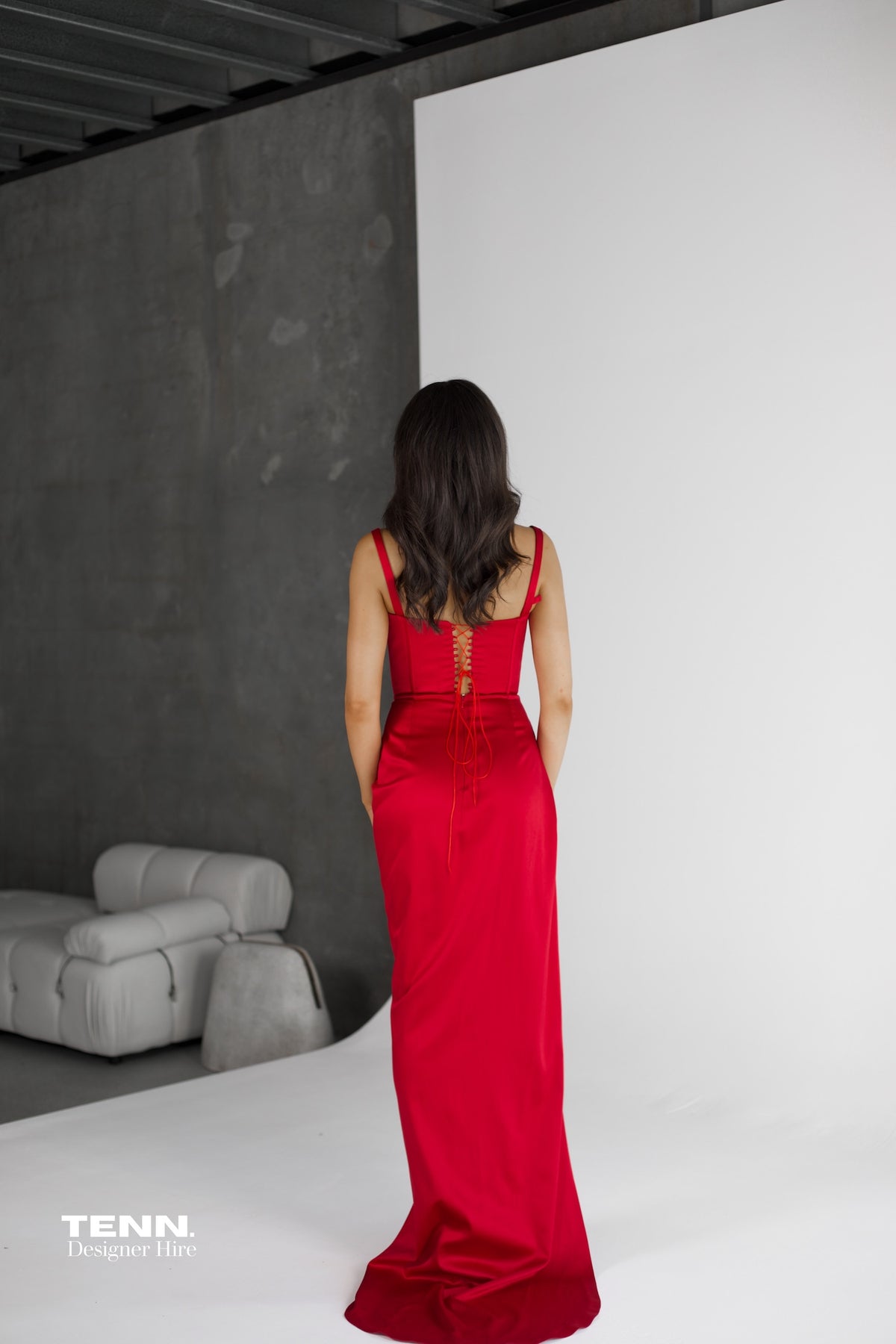 Lia Stublla corset formal dress