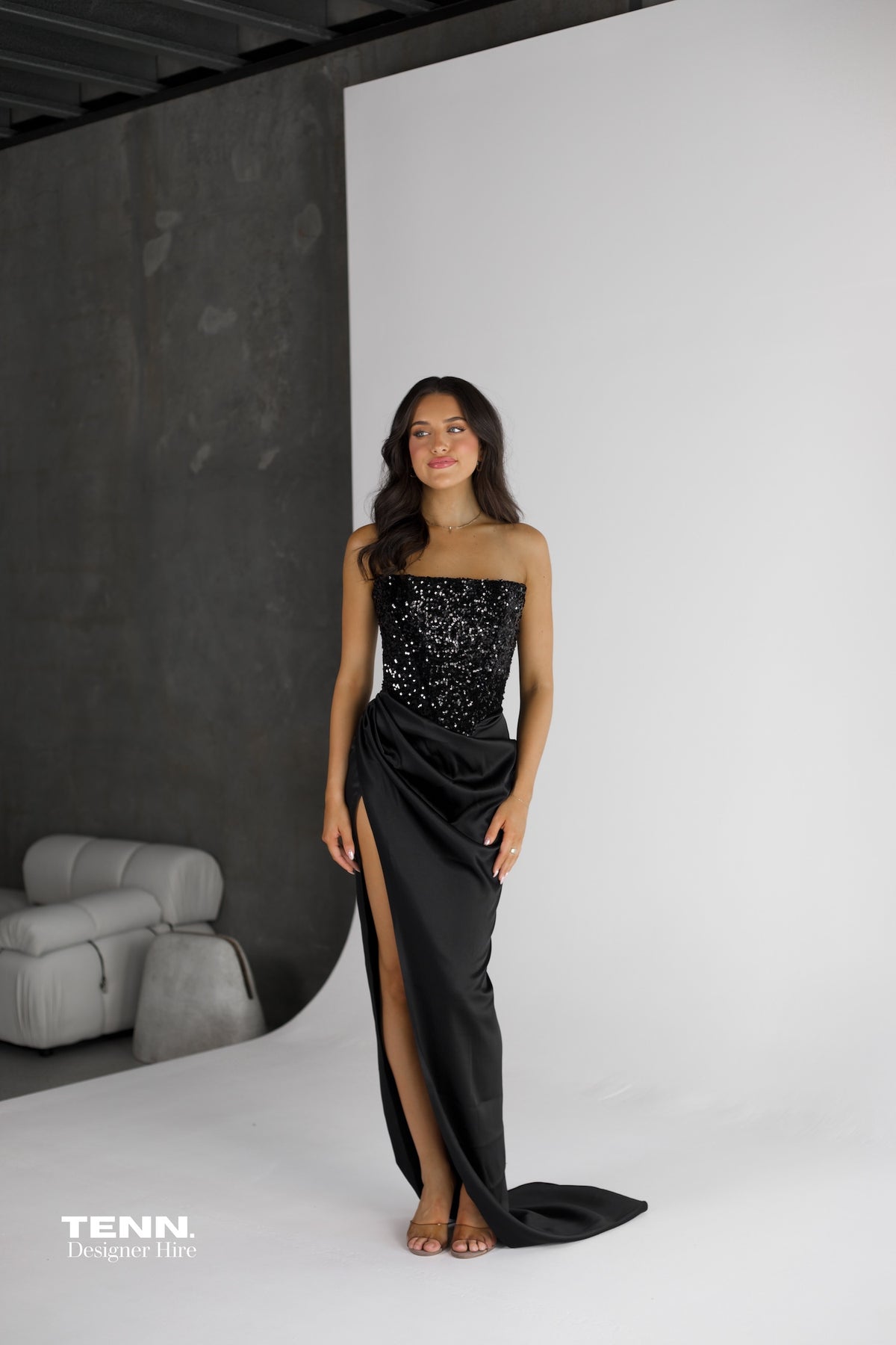 Lia Stublla black dress