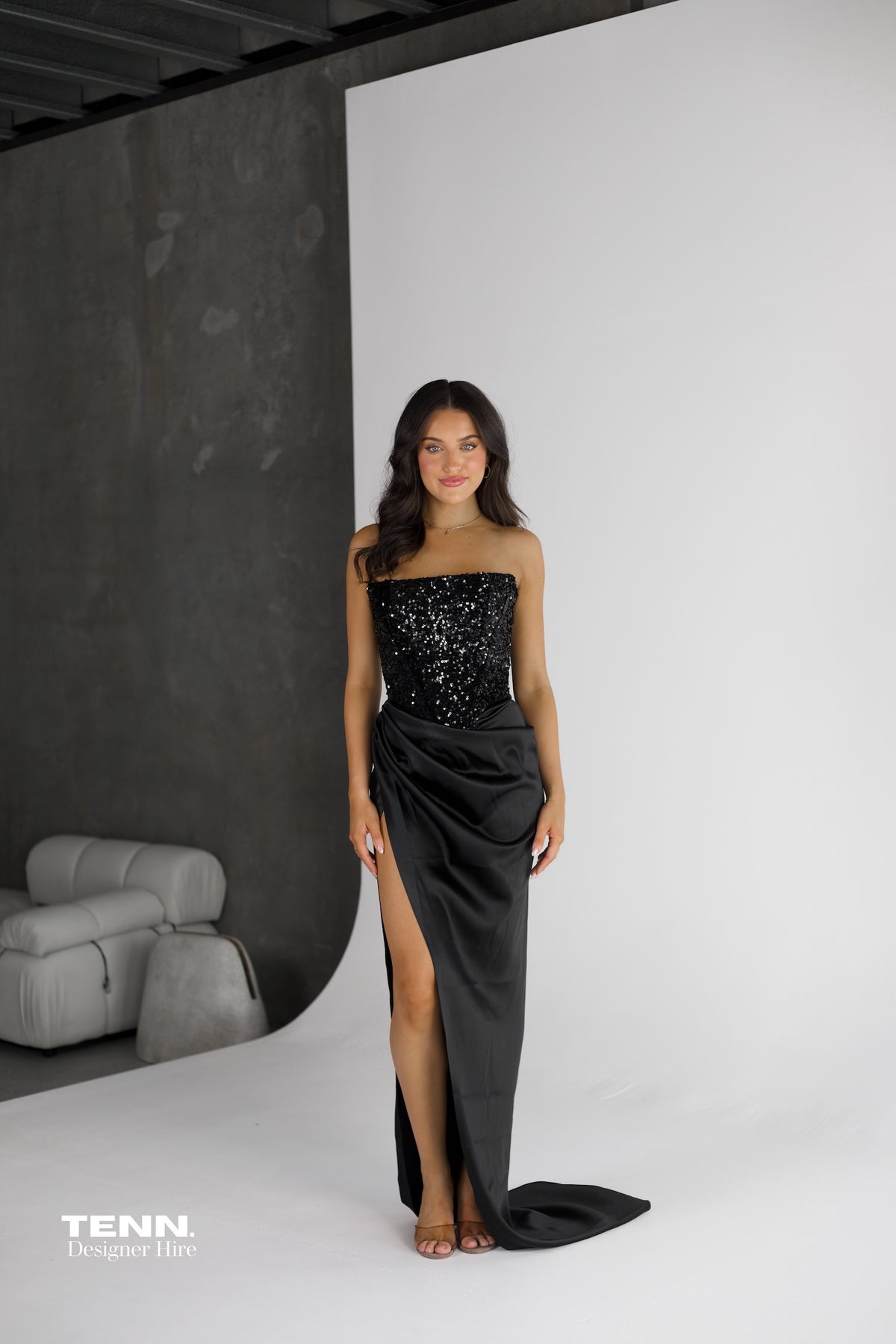 Lia Stublla black dress