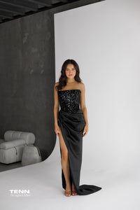 Lia Stublla black dress