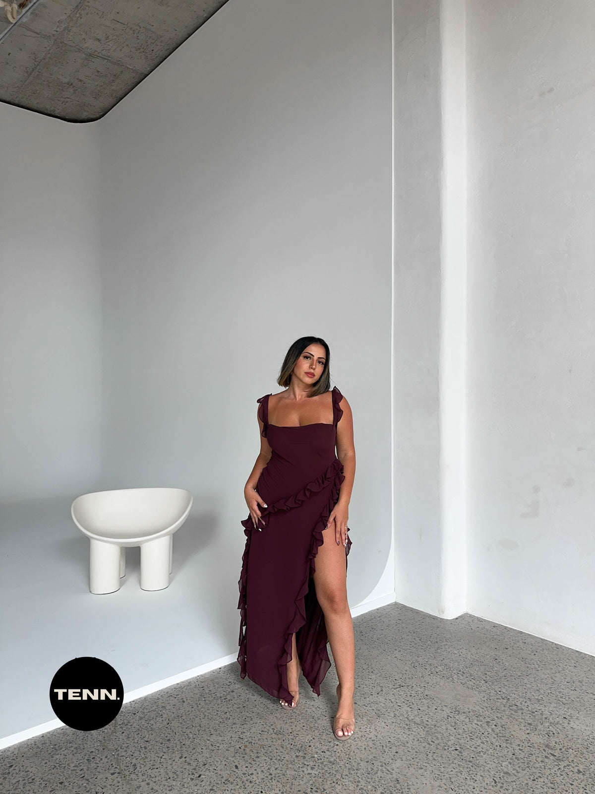 Ariela dress Mulberry