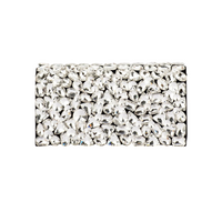 Renata crystal encrusted clutch