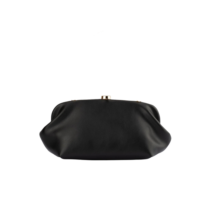 Josefina Framed Clutch - Black