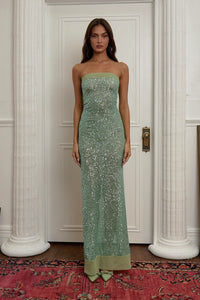 Elizabeth Dress- Malachite