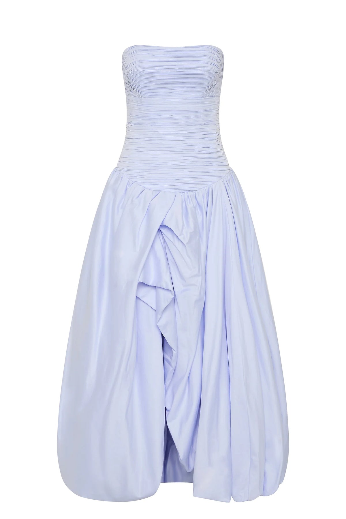 Violette Bubble hem Maxi Dress - Pearl Blue