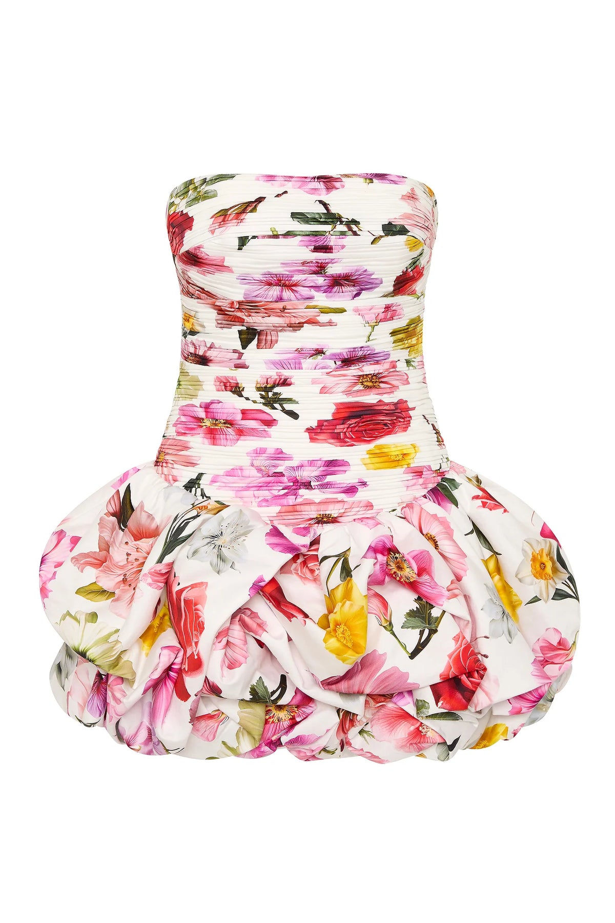 Violette Mini Dress - Collage Floral