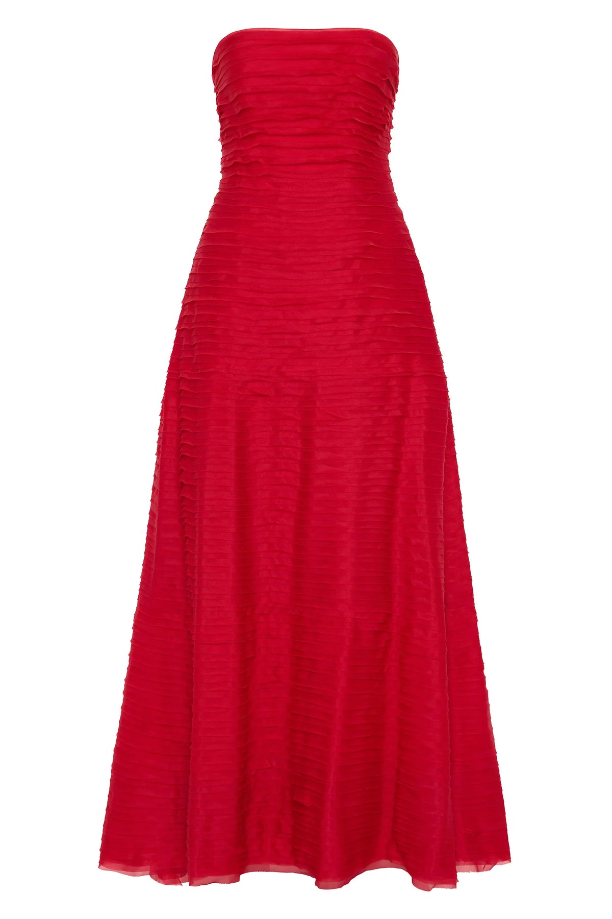 Soundscape Maxi Dress - Red