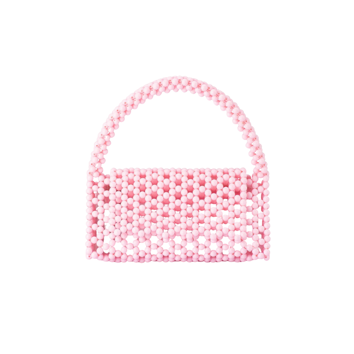 Amrita Beaded Clutch - Pink