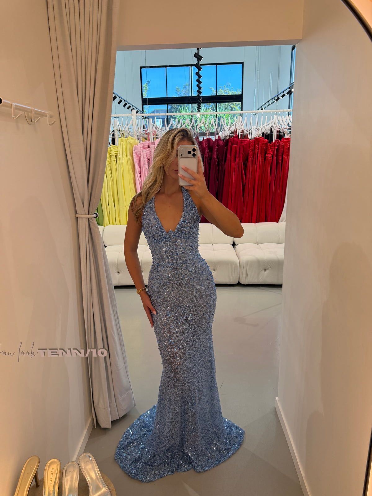 Golden Couture Gown - Topaz