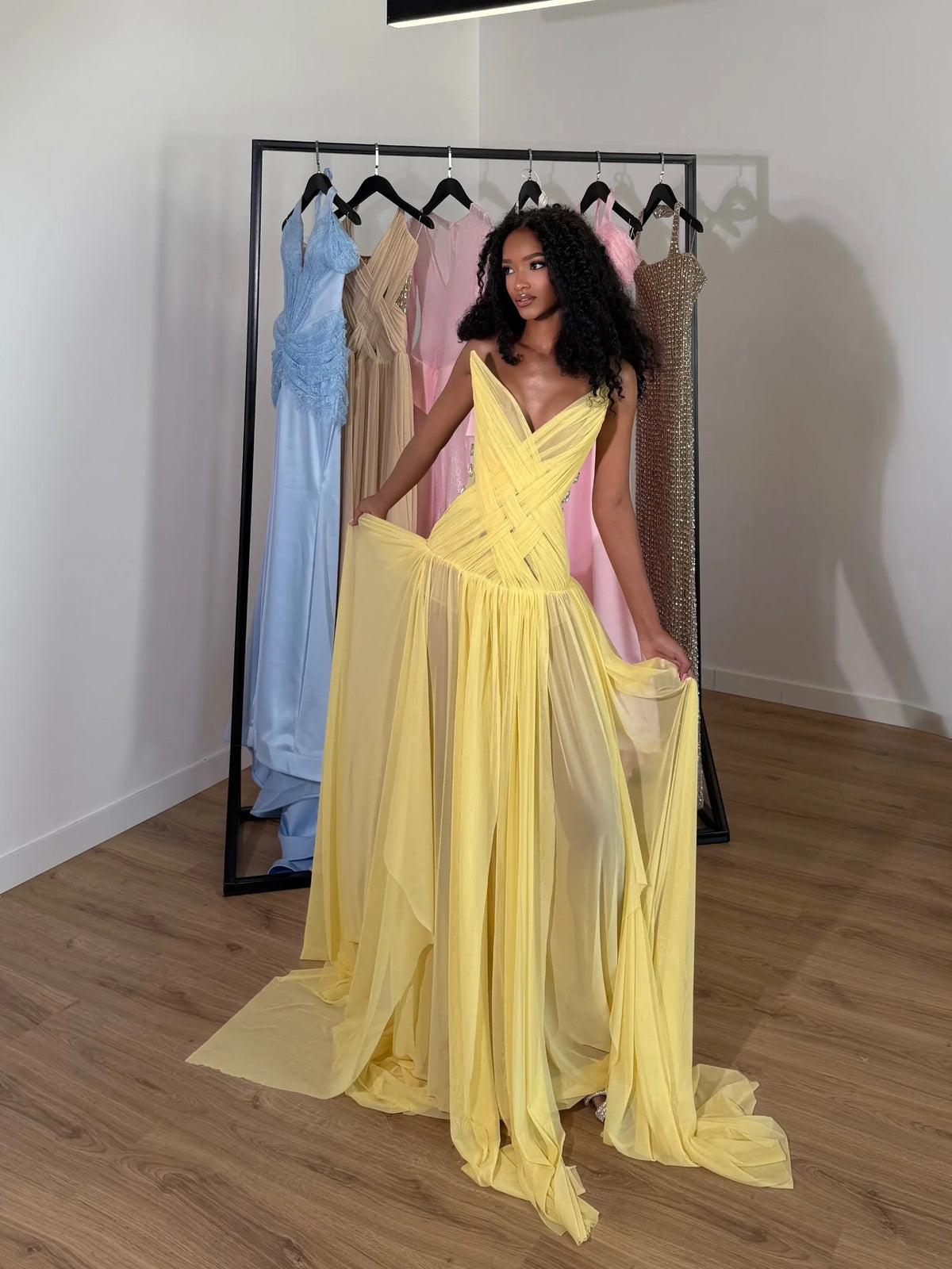 Aurelia Gown - Lemon