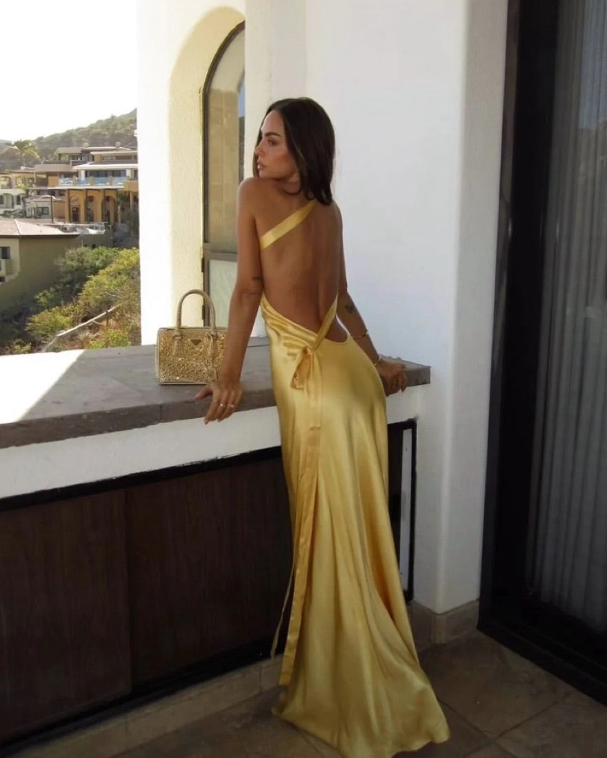 Ex Hire: Monique Dress - Yellow