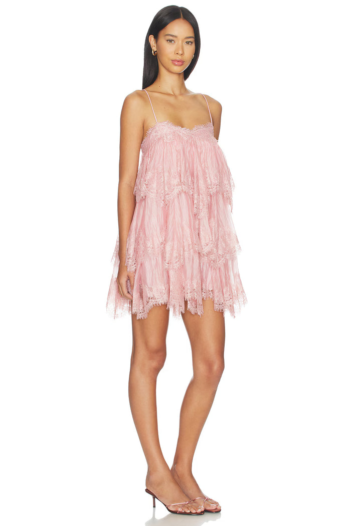 Aje Ophelia Lace Mini Dress TENN Designer Hire