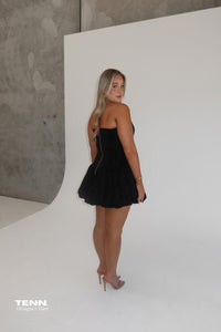 Aje Florence Lace Mini Dress Black TENN Designer Hire