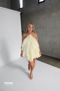 Aje Pandorea Lace Up Mini Dress TENN Designer Hire