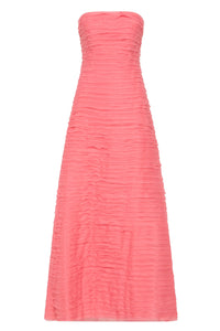 Aje Soundscape Maxi Dress Coral Colour – TENN Designer Hire