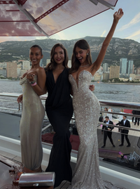Albina Dyla Cartier Couture Gown in Diamond TENN Designer Hire