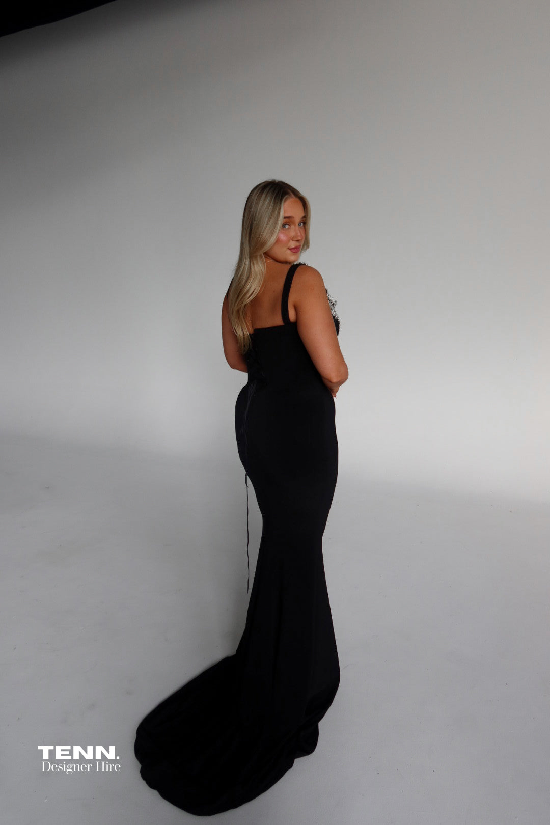 Albina Dyla Empress Crystal Gown TENN Designer Hire