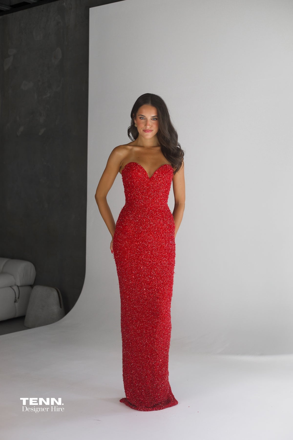 Albina Dyla Ruby Diamond Gown TENN. Albina Dyla Ruby Diamond Gown TENN.
