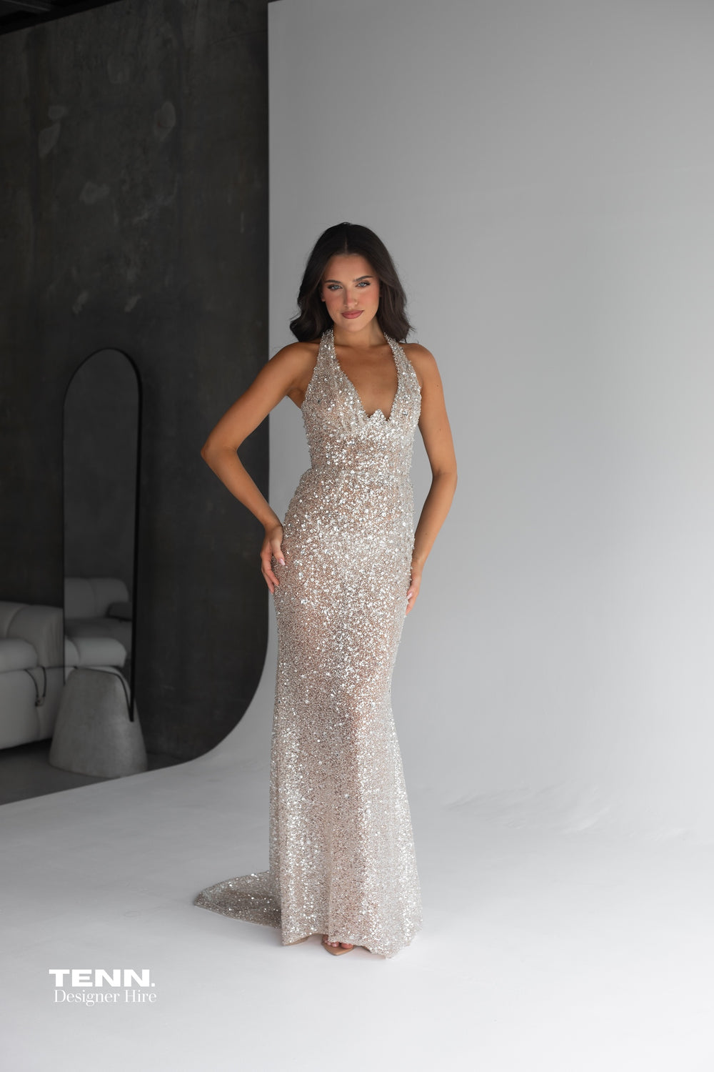 Dyla Albina Dyla Golden Couture Gown – TENN.