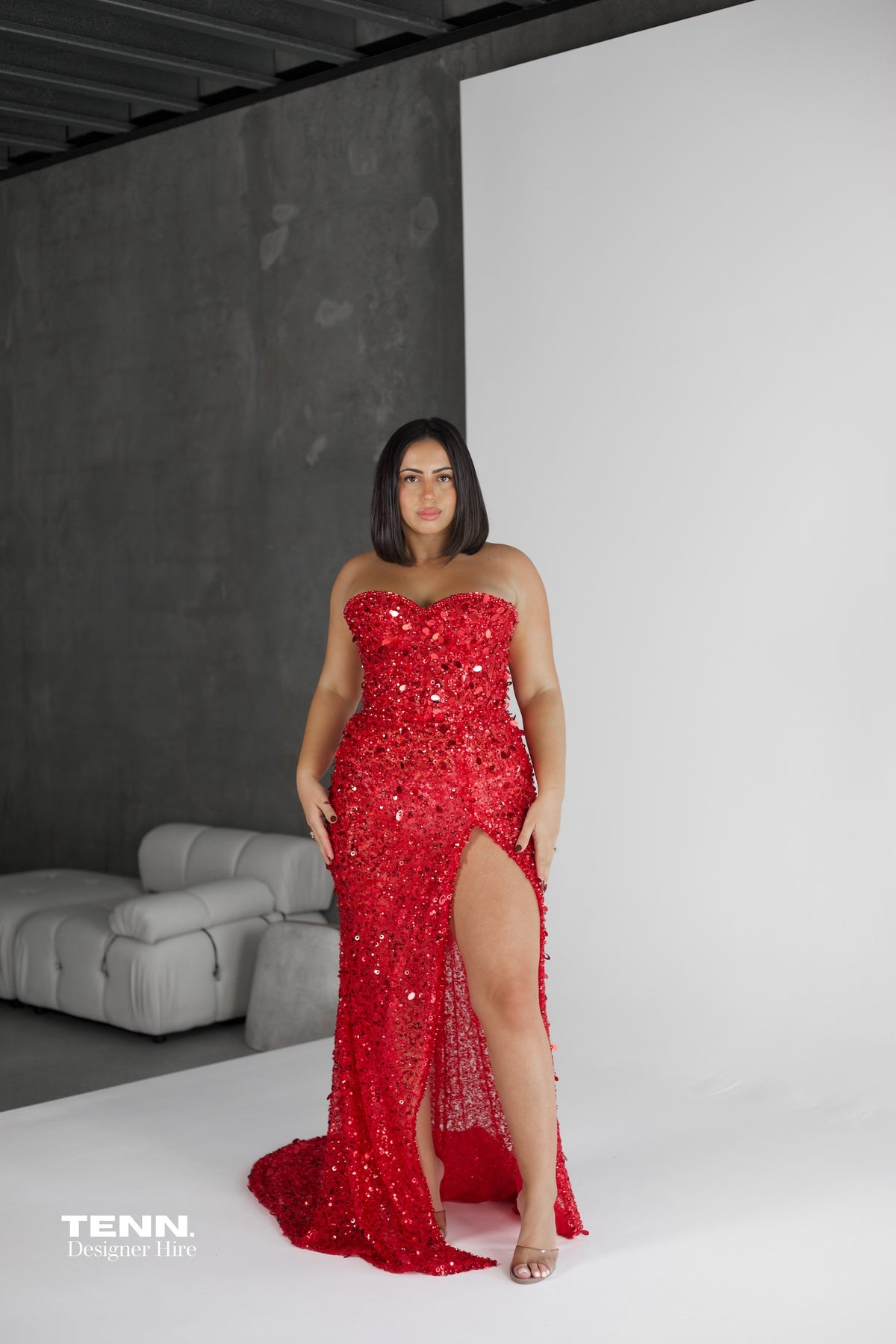 Grande Couture Gown - Red