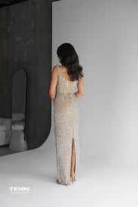 Albina Dyla Nova Gown Diamond – TENN Designer Hire
