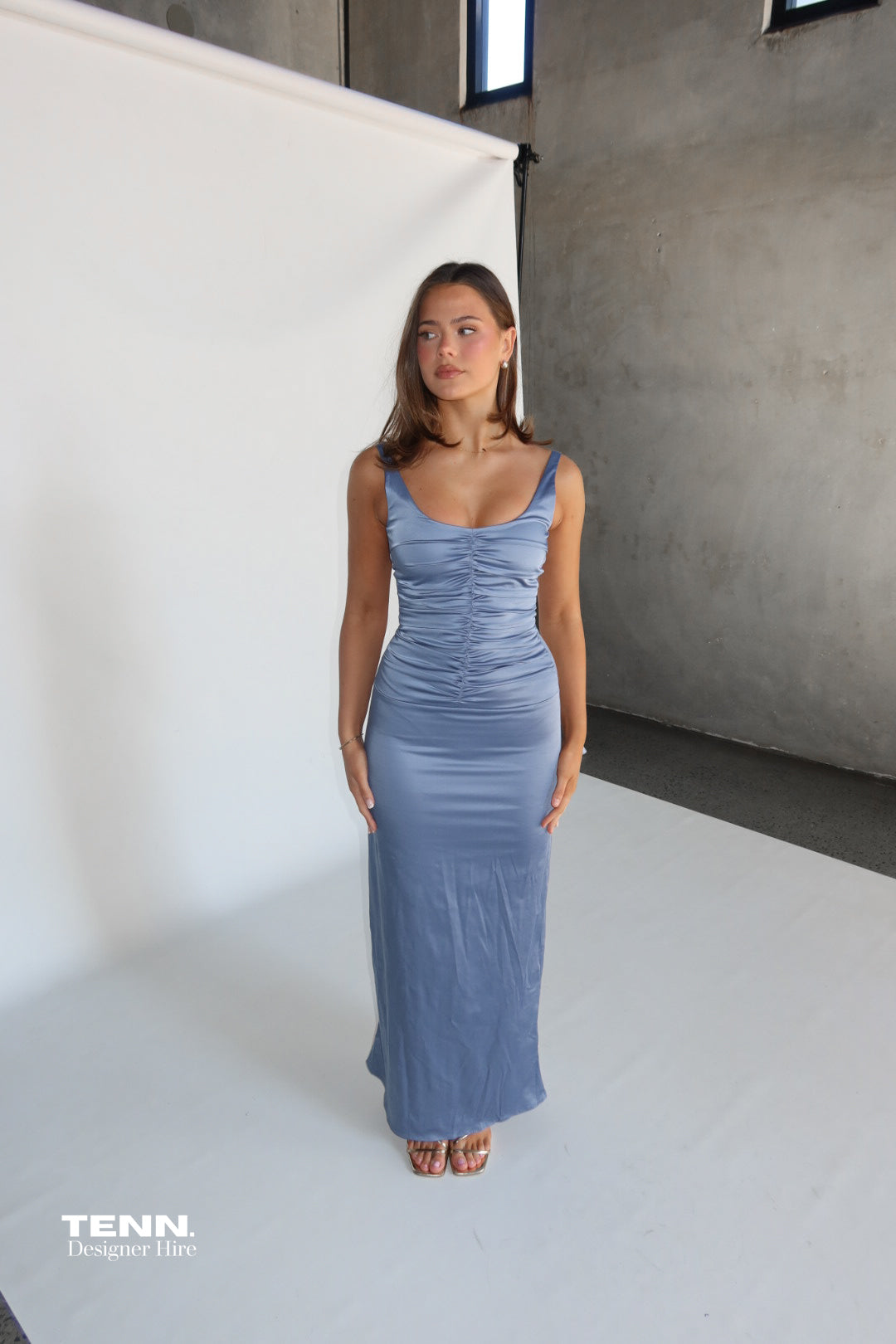 Ance Gria Atlein Square Neck Gown TENN Designer Hire
