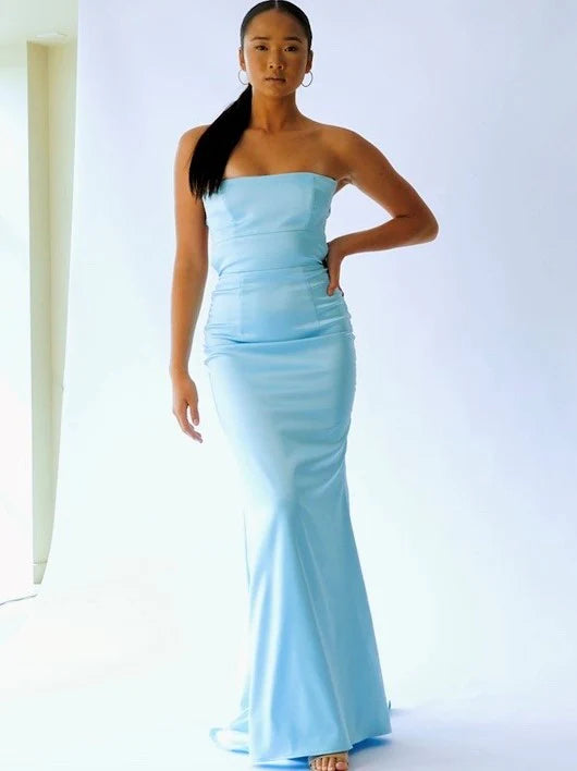 EX HIRE -  Angela Satin Gown