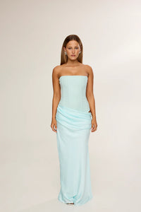 Huxley Gown - Aqua