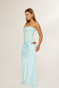 Huxley Gown - Aqua