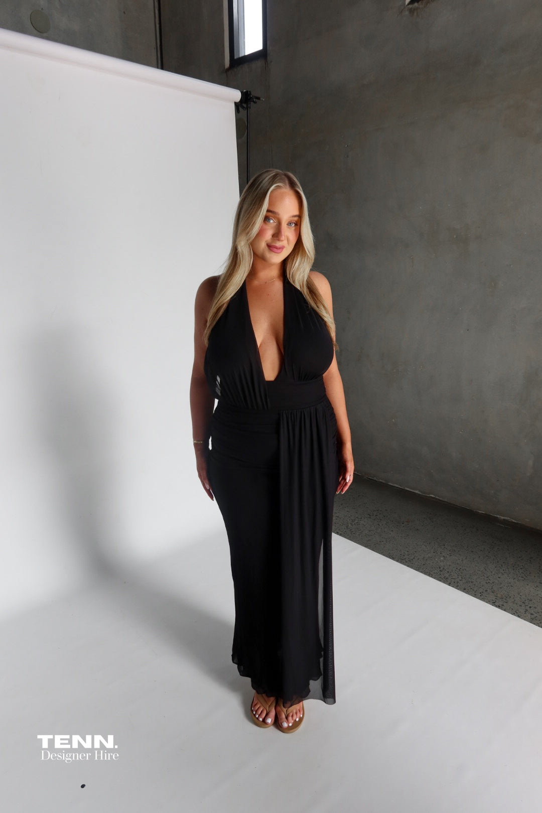 Bec + Bridge Cassis Drape Dress TENN Designer Hire
