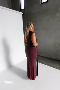 Bec + Bridge Conni Drape Maxi Dress TENN Designer Hire
